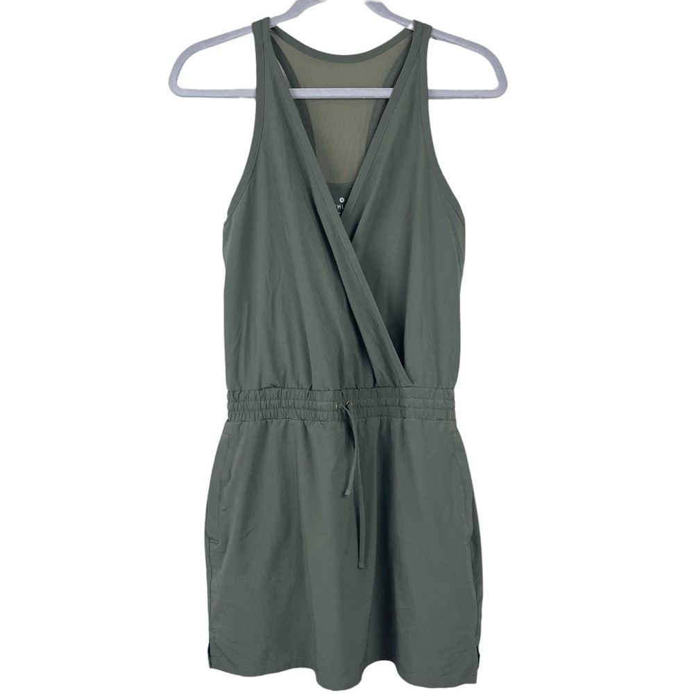 Athleta Green Skort Romper Size 0